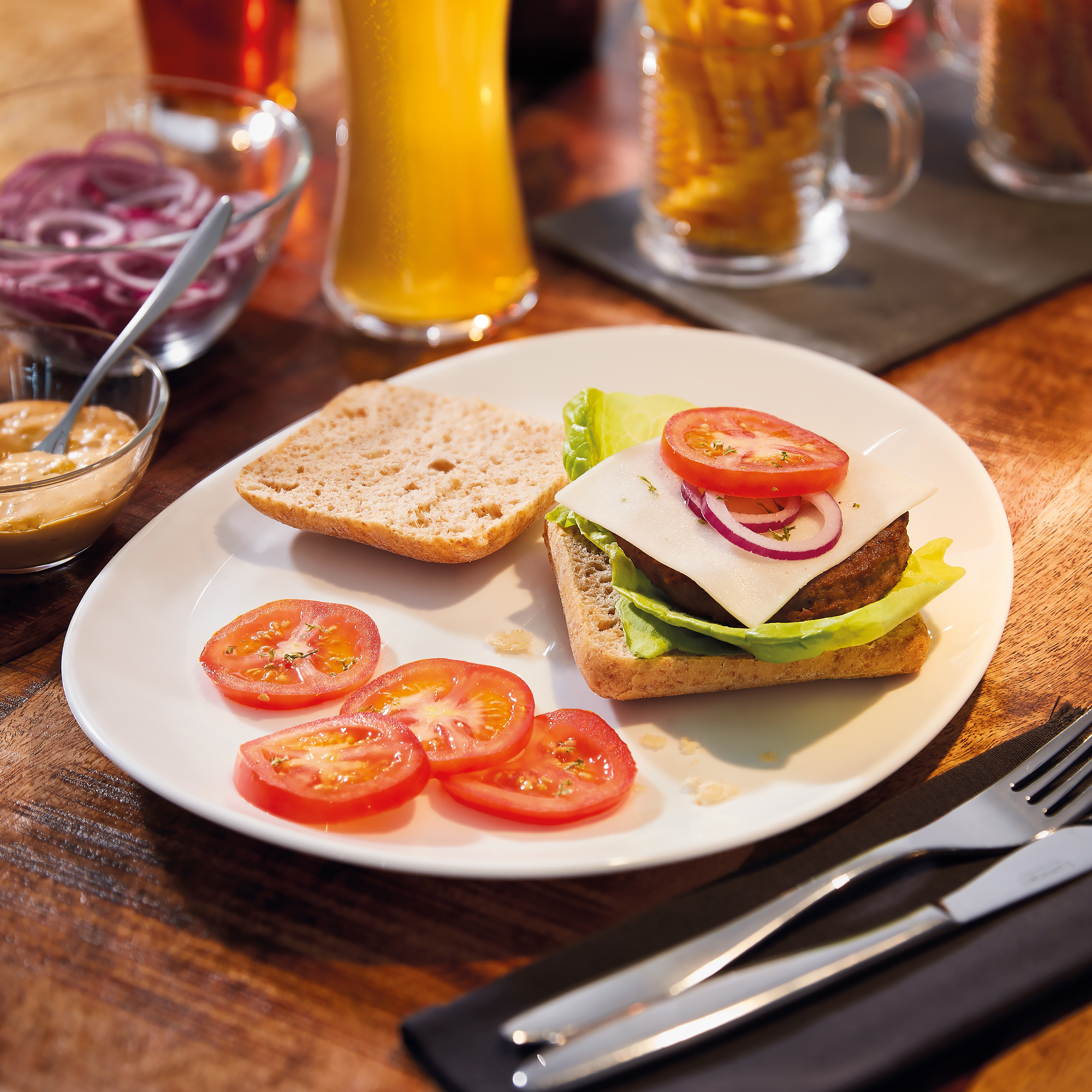 ASSIETTE A STEAK FRIENDES TIME OVAL